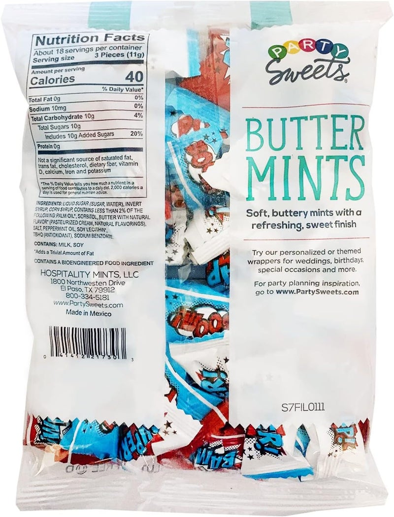 Party Sweets Superhero Themed Mints - 300 Count - Image 2
